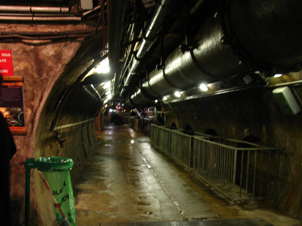 Tunnel des égouts de Paris